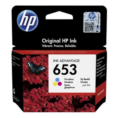 Картридж струйный HP 653 3YM74AE многоцветный (200стр.) (5мл) для HP DeskJet Plus Ink Advantage 6075