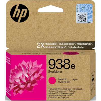 Картридж HP 938e Magenta Ink Cartridge 4S6Y0PE
