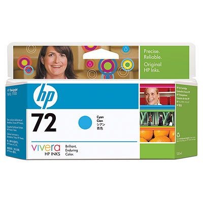 Картридж струйный HP 72 C9371A голубой (130мл) для HP DJ T1100/T610
