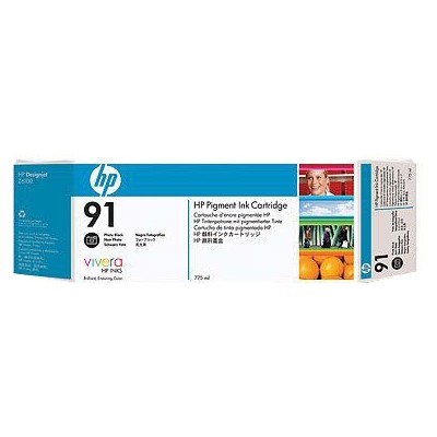 Картридж HP 91 струйный черный фото (775 мл)