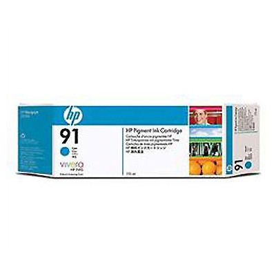Картридж HP 91 струйный голубой (775 мл)