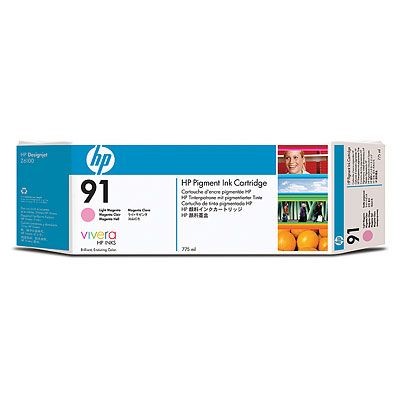 Картридж HP 91 струйный светло-пурпурный (775 мл)