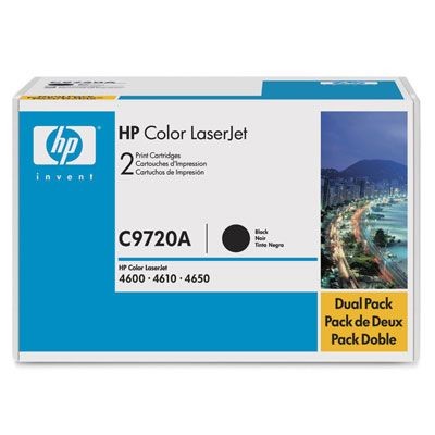 Картридж лазерный HP C9720A черный для Color LJ4600 Series, Black 9000 стр.