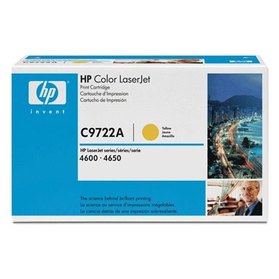 Картридж лазерный HP C9722A желтый для Color LJ 4600 Series 8000 стр.