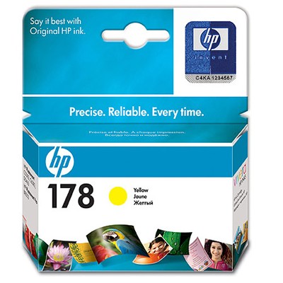Картридж HP 178 струйный желтый (300 стр)