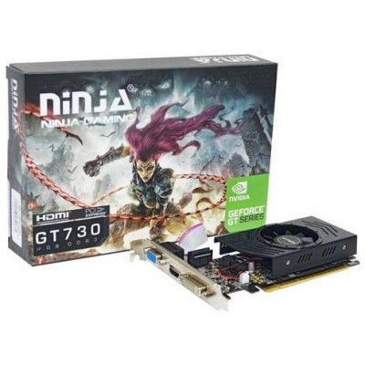Видеокарта Sinotex Ninja, GT730 (96SP) 1G 128BIT DDR3 (DVI/HDMI/CRT)PCIE, NK73NP013F RTL 50