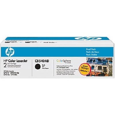 Картридж HP 125A лазерный черный упаковка 2шт (2*2200 стр)