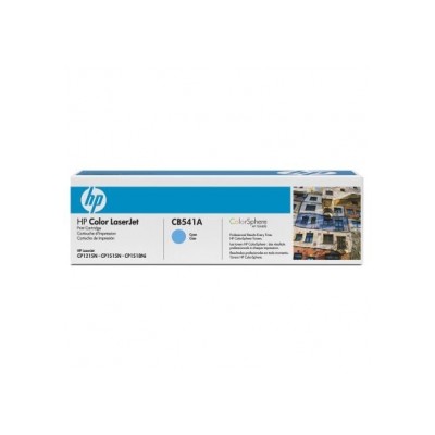 Картридж лазерный HP 125A CB541A голубой (1400стр.) для HP CLJ CP1215/CP1515/CP1518